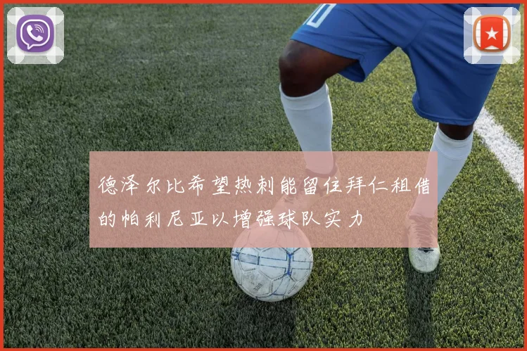 德泽尔比希望热刺能留住拜仁租借的帕利尼亚以增强球队实力